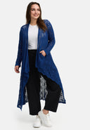 Kekoo Veste en tricot Long 'Cotton'