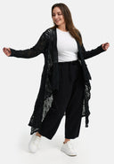 Kekoo Veste en tricot Long 'Cotton'