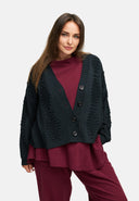 Cardigan – cozy, timeless & with structure details 'Cotona'