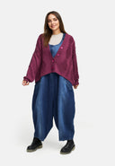 Cardigan – cozy, senza tempo & con dettagli strutturali 'Cotona'