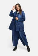 Seaicéad blús as Denim Préimhe 'Indiga'