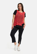 Kekoo Knitted Wrap Asymmetric 'Cotton'