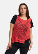 Kekoo Knitted Wrap Asymmetric 'Cotton'