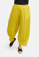 Φαρδύ λινό παντελόνι 'Venti'