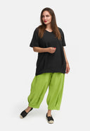 Longshirt van linnen in ballon silhouet 'Venti'