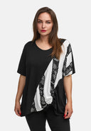 Τουνίκ Α-γραμμή από ελαφρύ ελαστικό βισκόζι 'Sovana'