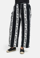 Proste spodnie stretchowe z wiskozy 'Sovana'