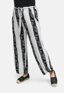 Proste spodnie stretchowe z wiskozy 'Sovana'