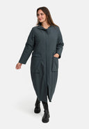 'Calina' Cappotto in Paracadute, con Fodera Interna, Linea ad A