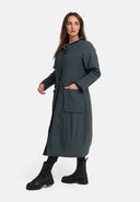 'Calina' Cappotto in Paracadute, con Fodera Interna, Linea ad A