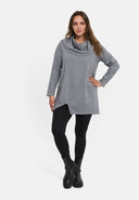 'Juline' Tunic – long, O-Silhouette & with Stretch