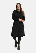 'Brunel' mekko – Cowl-Neck, sivurypytys & midipituus