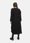 Robe en ligne A avec fronces 'Ferina'