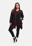 Seaicéad asymmetrúil le zip 'Floréa'