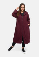 Cóta idirthréimhseach as stráice viscose struchtúrtha 'Floréa'