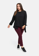 Seaicéad asymmetrúil le zip 'Floréa'