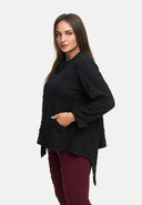 Seaicéad asymmetrúil le zip 'Floréa'