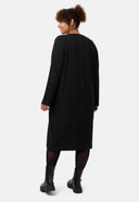 'Vera' vestido - negro intenso y estructura sutil