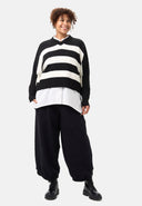 'Vella' jersey de punto - look oversize informal con contenido de lana