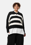 'Vella' jersey de punto - look oversize informal con contenido de lana