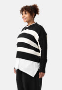 'Vella' jersey de punto - look oversize informal con contenido de lana