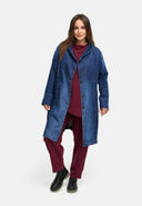 Transitional coat made of premium denim 'Indiga'