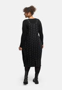 Robe salopette « Verona » – mélange coton, midi