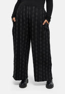 Pantalon « Verona » – mélange de coton, coupe palazzo