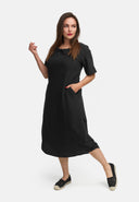 Leinen Kleid in A-Linie 'Venti'