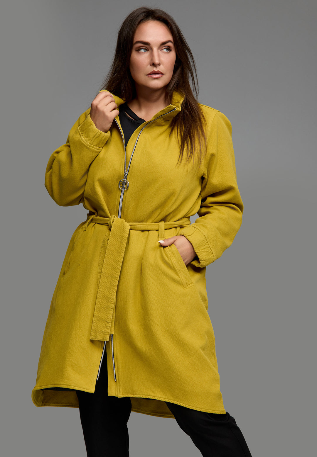 Kekoo Trench-coat 'Velours' 