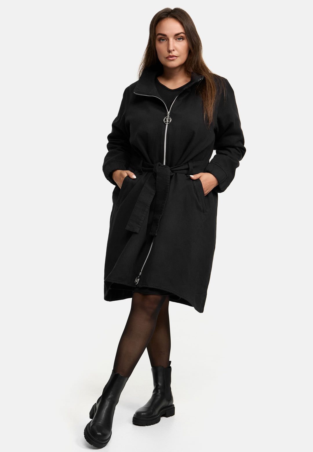 Kekoo Trench coat 'Velvet' 