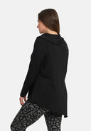 'Seriva' tunika – A-linja, jossa on kauluri ja vinopaneeli