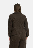 'Brunel' Jacke – gezellige stretch, edel gestructureerd & Hemdkragen