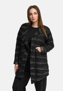 'Noelle' takki – elegantti, pehmeä kiilto & juhlava