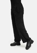 'Brunel' Hose – cozy stretch, edel strukturiert & verstellbarem Saum