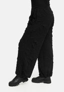 'Brunel' Hose – cozy stretch, edel strukturiert & verstellbarem Saum