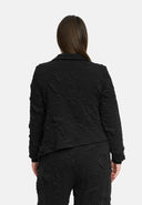 'Brunel' Jacke – gezellige stretch, edel gestructureerd & Hemdkragen