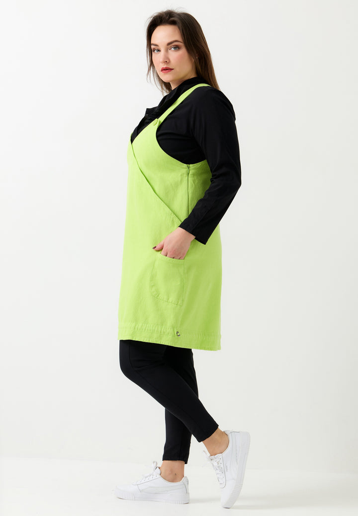 Kekoo Bib Dress 'Verde'