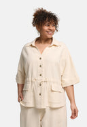 'Linaya' Jacka – luftig & mjuk av bomullslinne