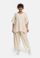 Tunika 'Linaya' – przewiewna i miękka z bawełnianego lnu