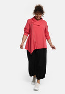 'Valeria' Jas – licht, asymmetrisch & modern