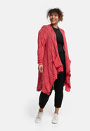 Kardigan 'Cotture' Długi – kobiecy, lekki i figlarny