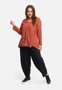 Langes Shirt in A-Linie 'Ferina'