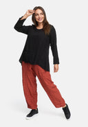 Langes Shirt in A-Linie 'Ferina'