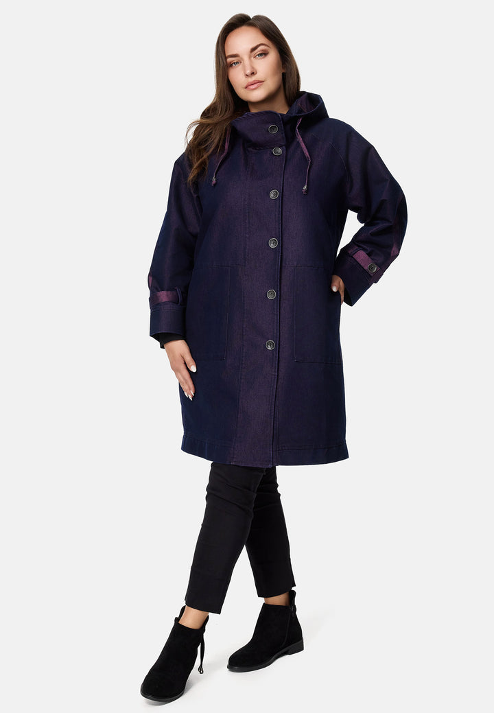 Kekoo Manteau en denim 'Iris' 