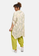 'Livia' Blusen-Tunika – leicht, figurumspielend & künstlerisch gemustert