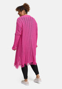 Cardigan Long 'Cotture' – Toucher Doux, Coupe Élégante & Aéré