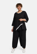 Blusa 'Saria' – asimmetrica, leggera e naturale