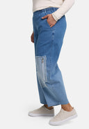 Pantalones 'Sky' – Denim de primera calidad, parche y elástico