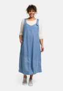 'Mara' Schortjurk V-hals, Midi-lengte & Alledaagse-Chic